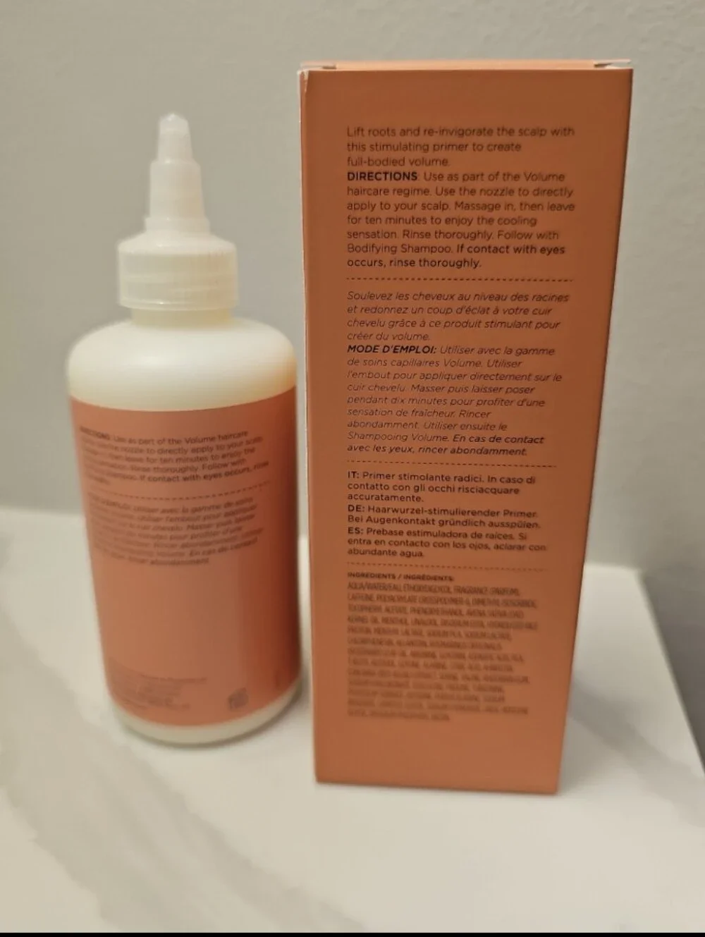 Grow Gorgeous Volume Root Stimulating Primer Hair Care. New in Box.